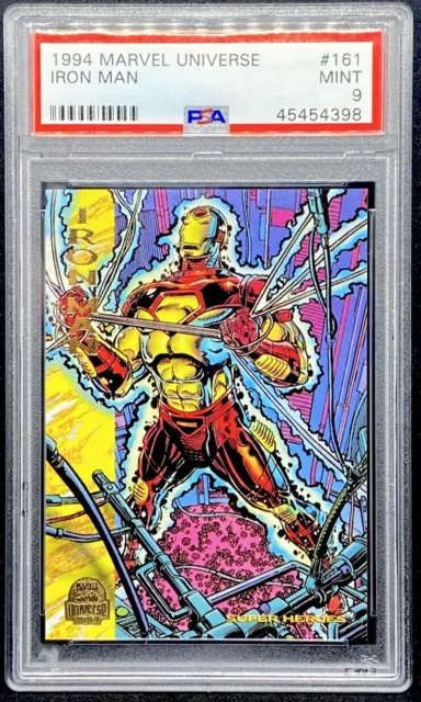 Iron Man 1994 Marvel Universe #161 Mint PSA 9