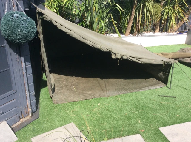 BRITISH ARMY TENT scorpion/fox/scimitar/432 etc CVRT 3/4 man crew ...