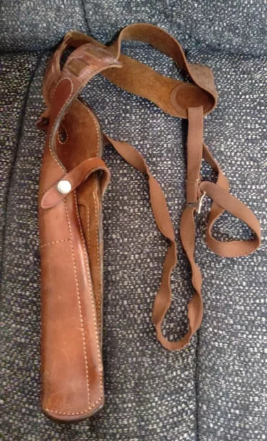 Vintage Bianchi #X2100 Phantom .38/.357 Leather Shoulder Holster