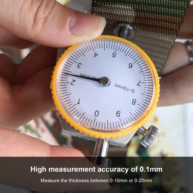 (0-10 Mm) Misuratore Di Spessore Digitale Display Puntatore Ad Alta