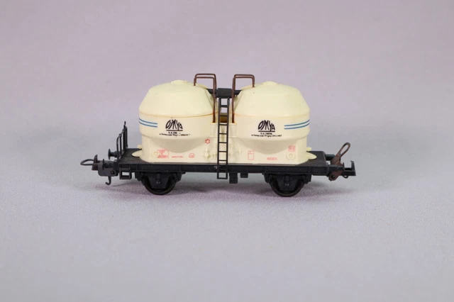 RARE SMCF HO WAGON SILO PLATEFORME CITERNE TRANSPORT CIMENT