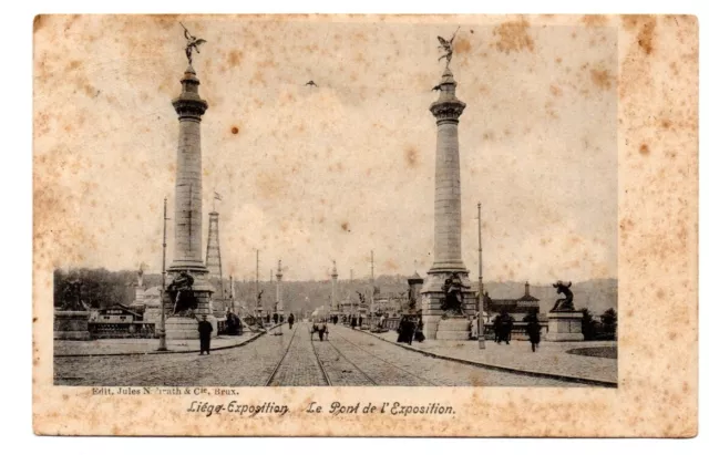 liège ,exposition , le pont de l'exposition