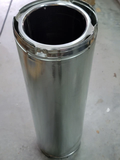 Amerivent 8HS-36 Insulated Chimney Stove Pipe 8" x 36"