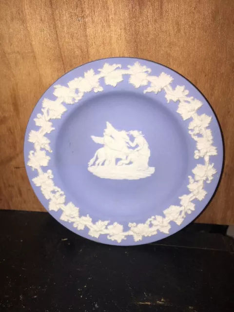 Wedgwood Vintage Blue Dish Small Decorative Plate.