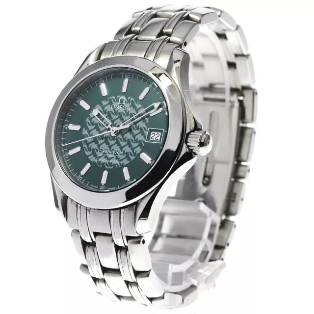 OMEGA Seamaster120m 2506.70 giacche verde maiolina delfino automatico uomo_781697 2