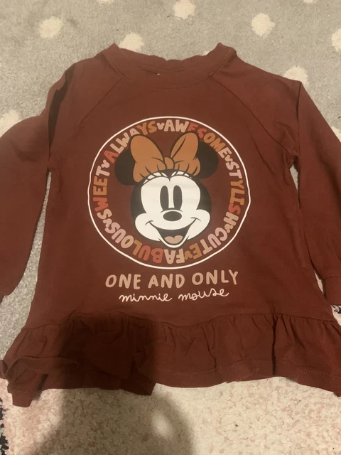 girls 3-4 years minnie mouse