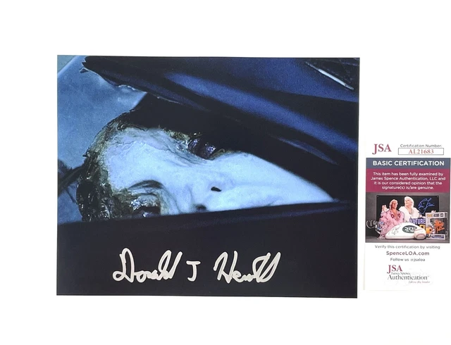 Halloween Resurrection The Lost Michael Myers Donald Hewitt Signed Photo JSA Don