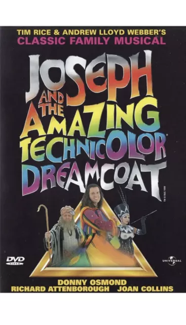 Joseph And The Amazing Technicolor Dreamcoat (DVD) Musical Brand New