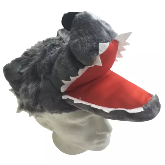 WOLF HAT Funny Party Costume Adult Children's Animal Fancy Dress Halloween Cap