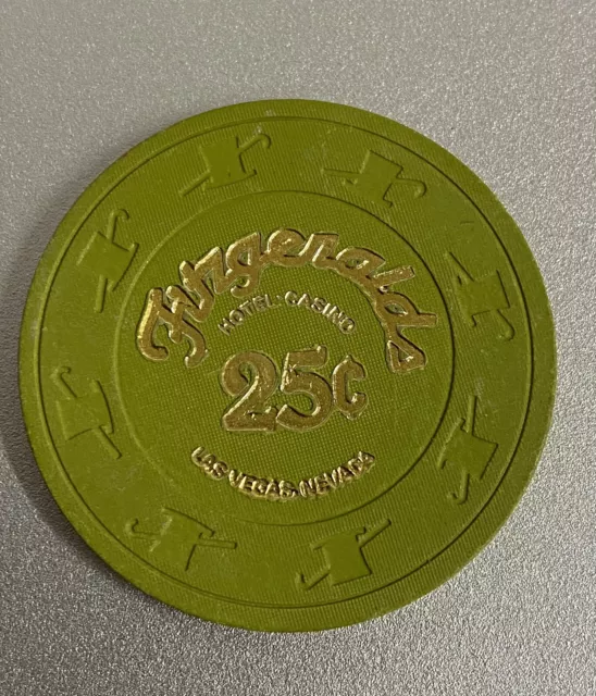 Fitzgeralds .25 Las Vegas 1st Dark green H&C Paulson