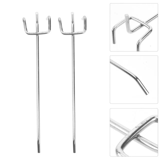 50 Pcs Ganci Metallo Per Pannelli Forati Accessori Espositori Negozi