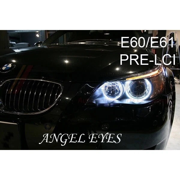 Bombillas LED Blancas Para Anillo Halógeno (ojos De ángel) BMW Serie 5 E60 E61 Pre-LCI ¡error Free!