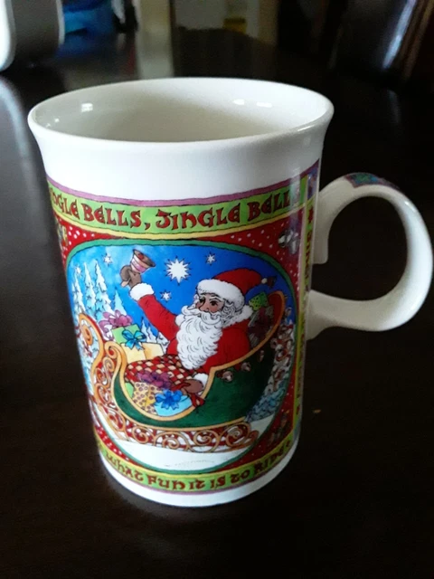 Dunoon Stoneware Christmas Mug Scotland