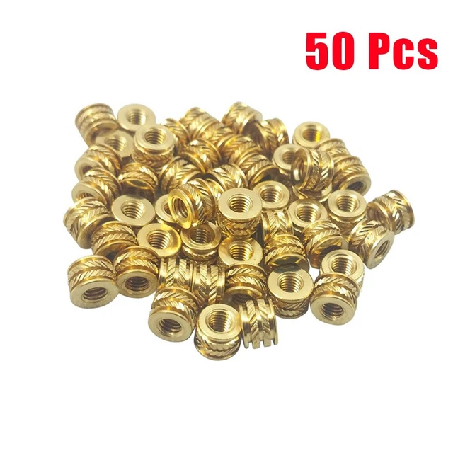 ENHANCE YOUR FOR 3D Printing with M3 Brass Heat Set Screw Inserts Pack ...