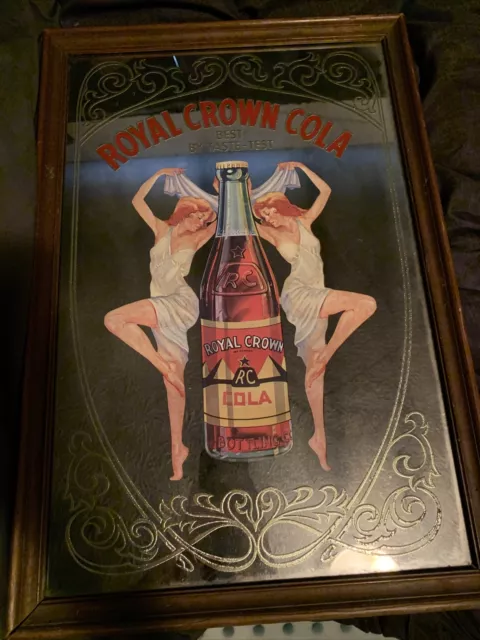 Royal Crown Cola Bar Mirror Soda