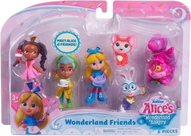 Disney Junior Alice's Bakery Wonderland Friends (6 PIeces)