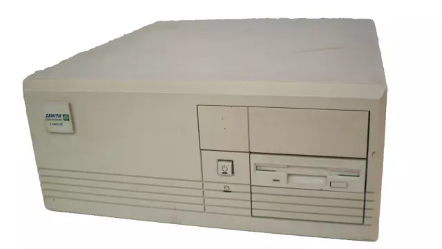 Computer vintage ZENITH Data System Z-486/33E.Anni 80/ 90.