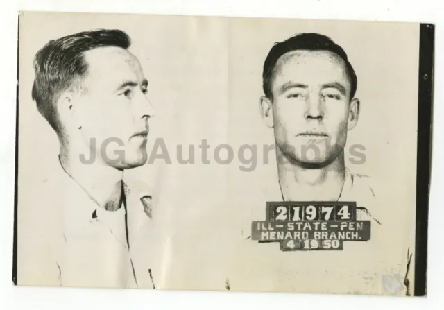 Early 20th Century Mug Shots - William H. Graham/Escaped Convict - 1950