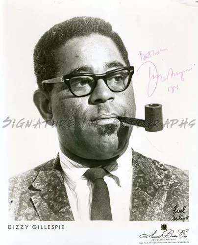 DIZZY GILLESPIE Signed 8x10 Photo Autograph Reprint