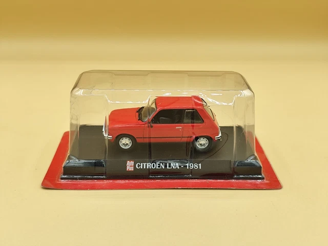 Citroën LNA 1981 - Zwart - 1:43 Ixo/Altaya - Modelauto's | 1:43