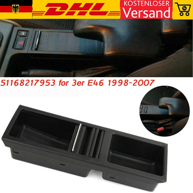 Logo Bmw E 46 DE Mittelkonsole Ablagefach Einsatz Rolloabdeckung Für BMW E46 3 Seri 5116703832 Tapis Bmw E36