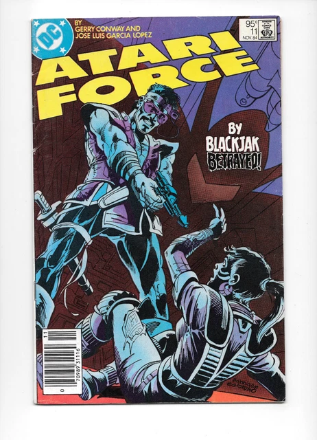 Atari Force #11B 1984 FN/VF Newsstand Canadian Price Variant DC Comics