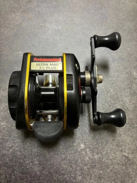 VINTAGE ABU GARCIA Ambassadeur Ultra Mag XL Plus Baitcast Reel