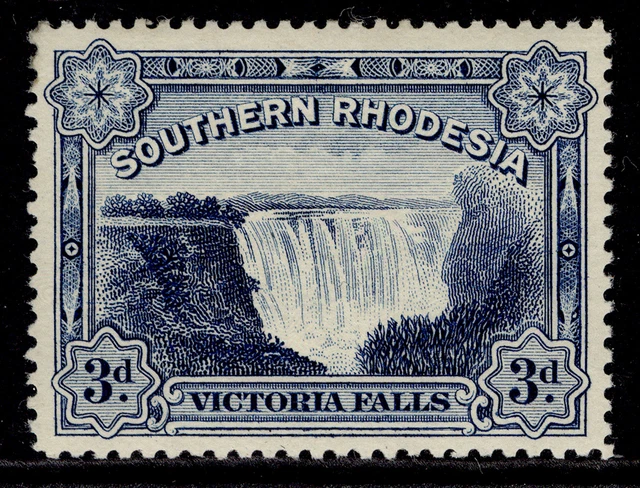 SOUTHERN RHODESIA GV SG30, 3d deep ultramarine, M MINT. Cat £15.