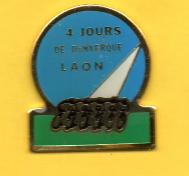 Pin's Lapel pin Pins cyclisme vélo cycliste 4 JOURS DE DUNKERQUE LAON FRANCE