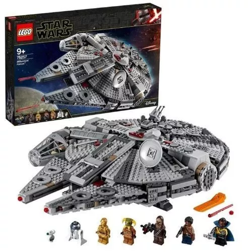 Lego Star Wars L' Ascension Skywalker Faucon Millenium 1351 Pièces et Figurines