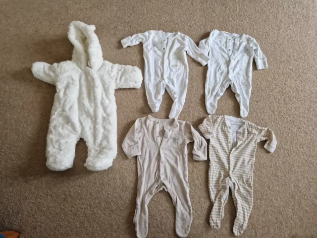 Baby Clothes Bundle Up To 1 Month Next Mothercare F&F