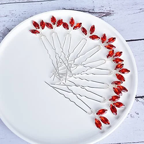 Wedding Hair Accessories for Brides Bridal Hair Pieces Crystal Hair Pins Clip