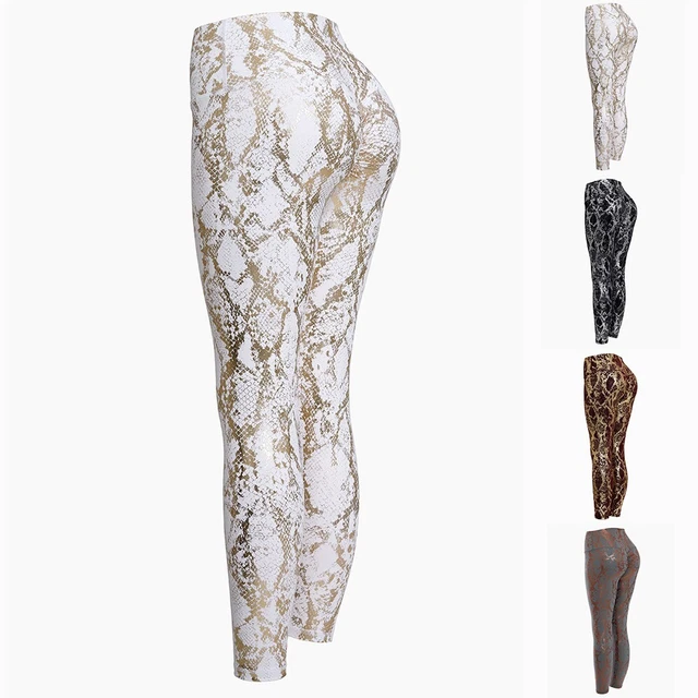 1 Pantaloni Yoga Bianco/Grigio/Nero / Vino Rosso Palestra Corsa Vita Alta