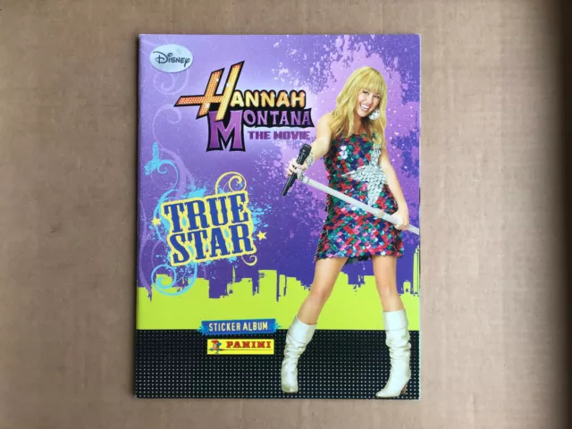 Panini Hannah Montana The Movie Empty Sticker Album 2009
