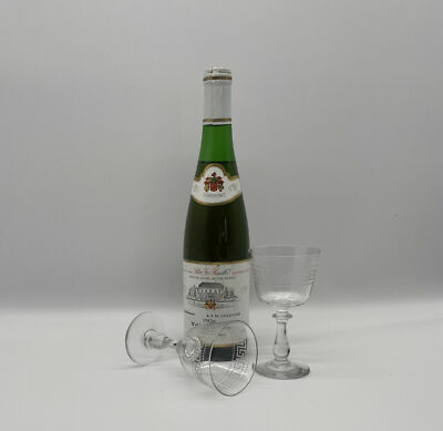UM Cinq Verres à Liqueur Um 1880 Verre Verre 