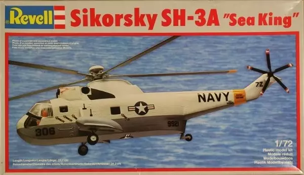 Revell Sikorsky SH-3A Sea King No4427 1:72