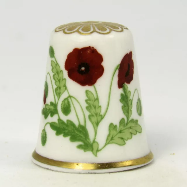 Feiner Knochen Porina Fingermohnblume Des Jahres 1985 Von Spode (Tm118)