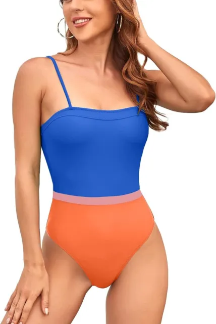 BALEAF Women Swimming Costume Boyleg Swimsuit One-Piece Modest