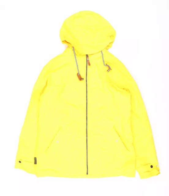 Cappotto antipioggia giallo da donna Gelert taglia 12 cerniera