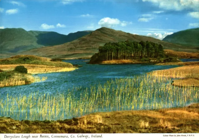 Derryclare Lough, near Recess, Connemara, Ireland : Vintage Postcard