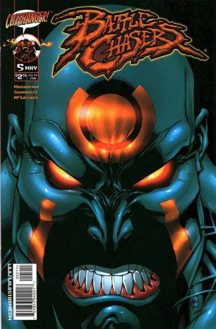 VTG Image Comics Battle Chasers Comic Book Issue #5 High Grade (1998)