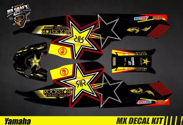 Kit Déco pour / Decal Kit for Jet SkiYamaha Super Jet - Rockstar