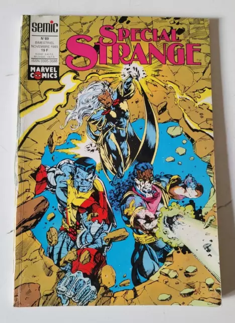 Marvel Comics - Semic - Special Strange - N°89 - Novembre 1993 - VF