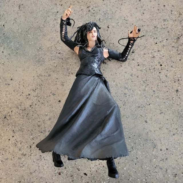 BELLATRIX LESTRANGE FIGURE Harry Potter Order of the Phoenix 2008 NECA ...