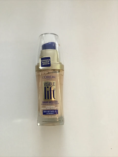 🔥🔥 L'Oreal Visible Lift Serum Absolute Age-Reversing Serum 143 Soft Ivory