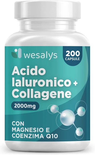 Complément Alimentaire Vita World Collagène 500mg + Vitamine E - 100 Capsules, Fabriqué En Allemagne