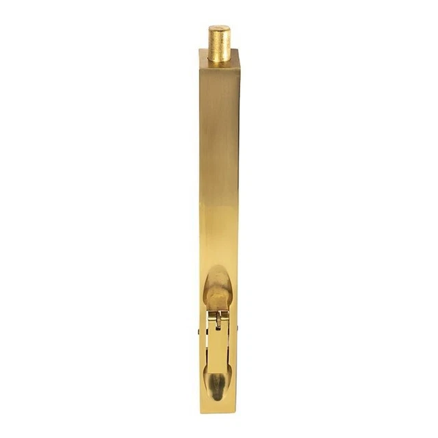 Polished Brass Lever Action Flush Bolt 204 x 20mm by Carlisle Brass AA81