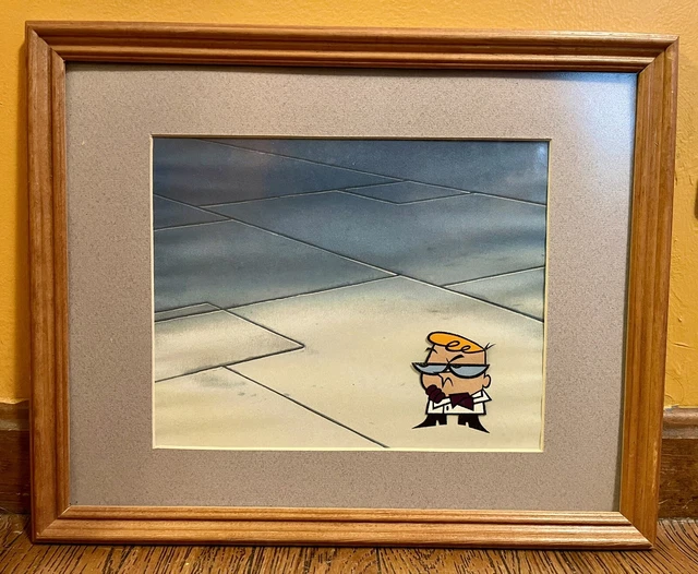 DEXTER’S LABORATORY CARTOON Network Original Production Animation Cel