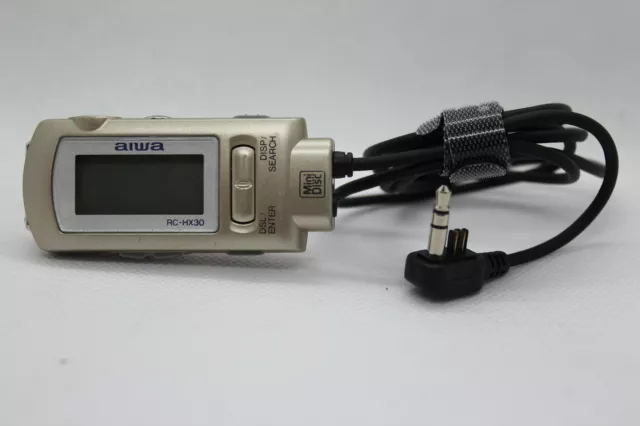 original AIWA RC-HX30 Remote Control for AM-F70 MiniDisc Player, UNTESTED!