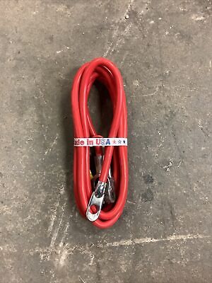 1/0 AWG 0 Gauge Copper FUSED BATTERY CABLE RED 72" ***FREE SHIPPING***